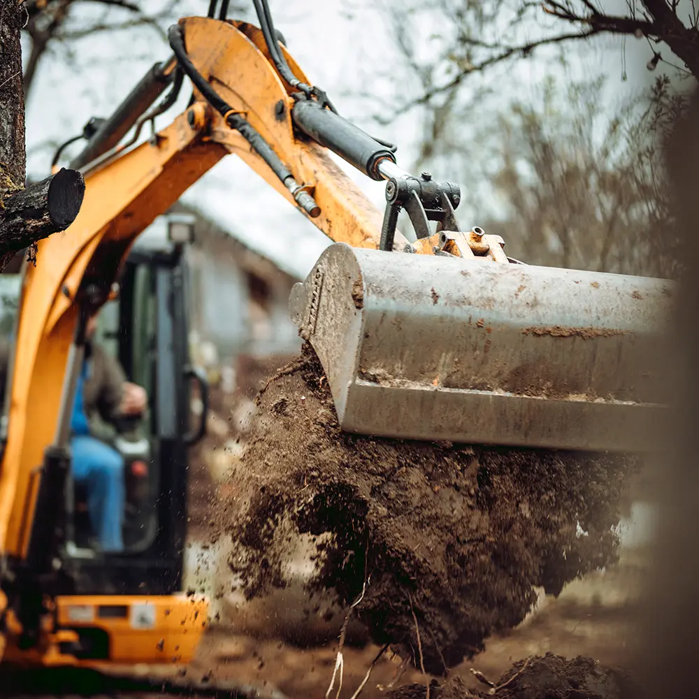 Travaille de terrassement