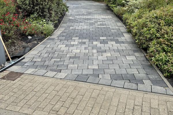 Pavage drainant en klinckers 